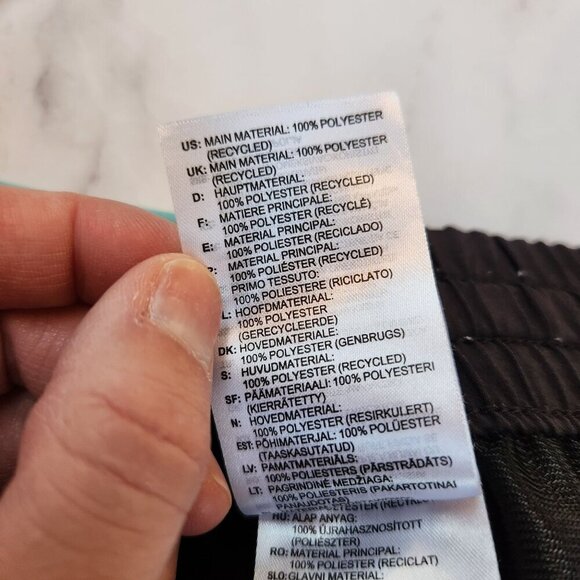 Adidas Primeblue Black Athletic Shorts Running Basketball Blue Performance L - Picture 8 of 9